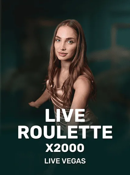 Live Roulette X2000 game tile