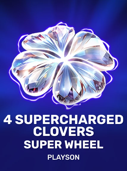 4 Supercharged Clovers: Super Wheel game tile